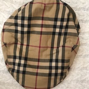 Burberry Cotton plaid newsboy hat size M